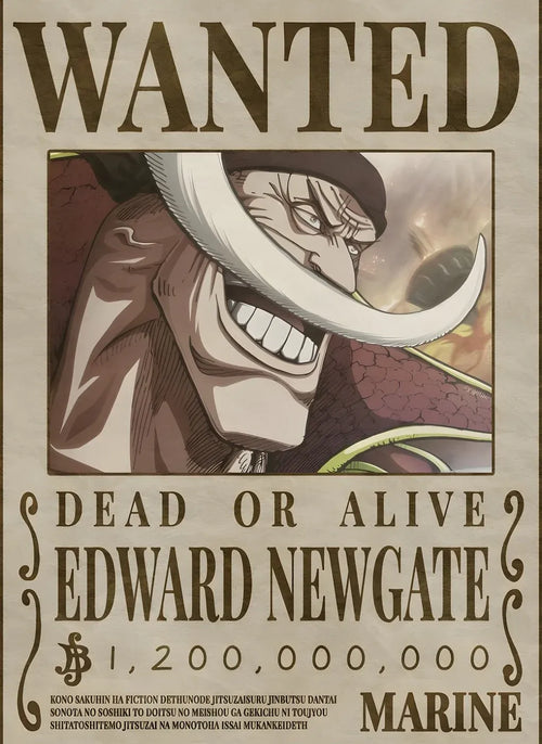 Whitebeard WantedPoster CO10513 - Image 2