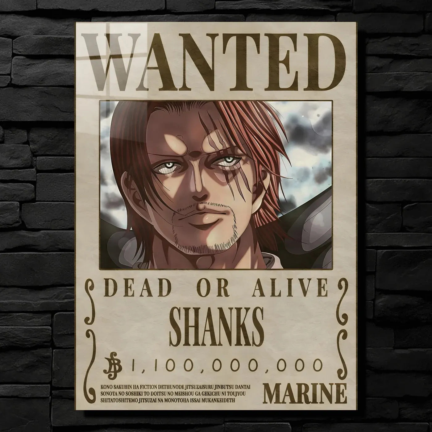 Shanks WantedPoster CO10507 - Image 1
