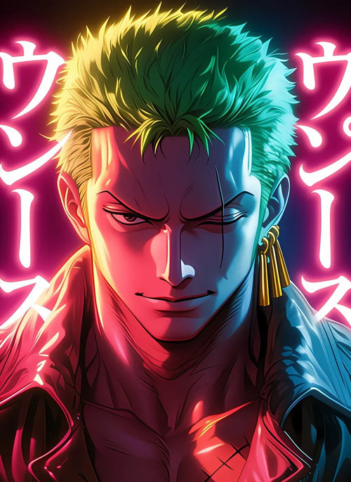 RoronoaZoro Neon CO10241 - Image 2
