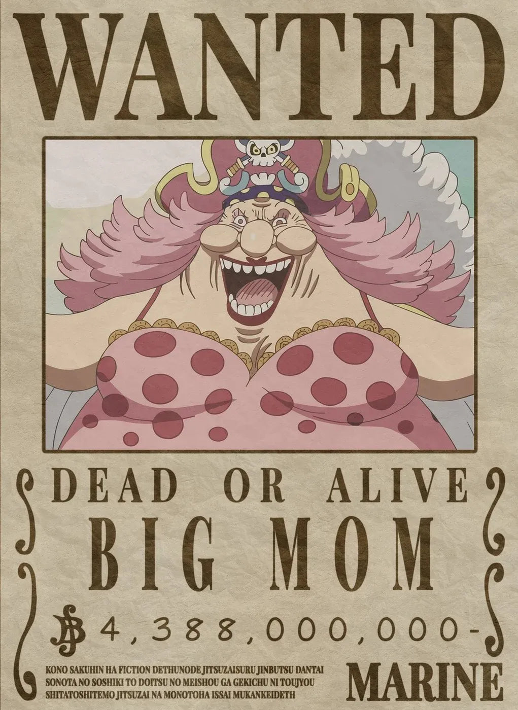 BigMom WantedPoster CO10181 - Image 2