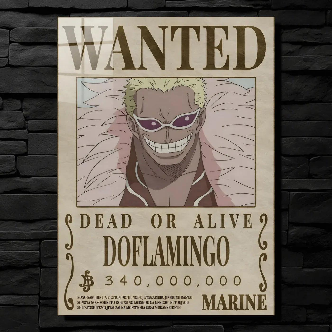Doflamingo WantedPoster CO10049 - Image 1