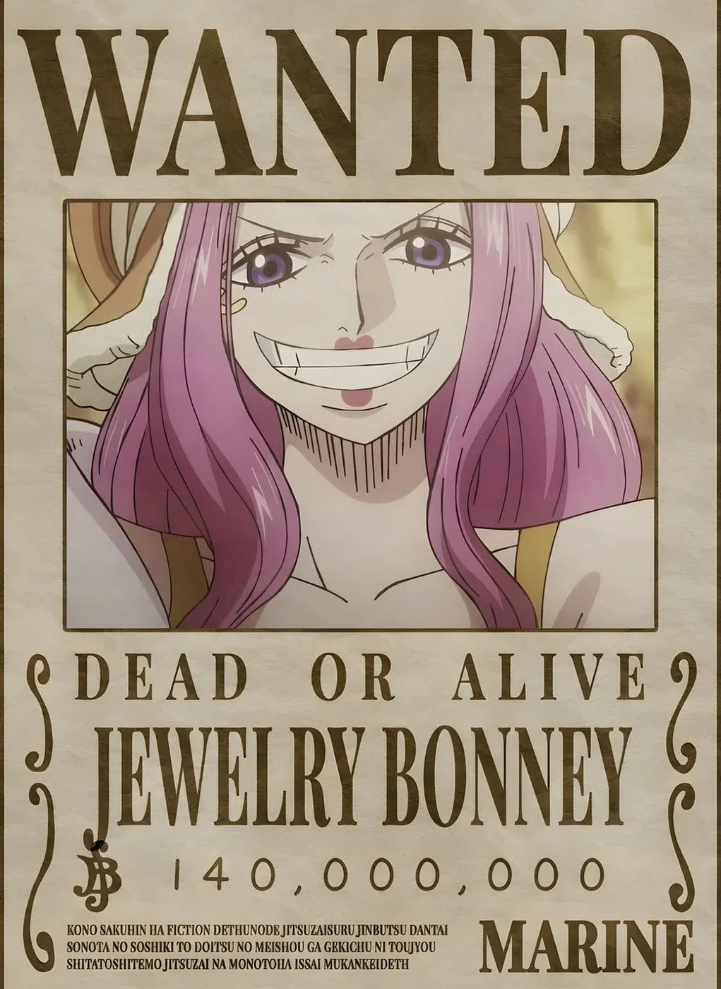 JewelryBonney WantedPoster CO10046 - Image 2