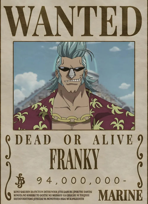 Franky WantedPoster CO10042 - Image 2