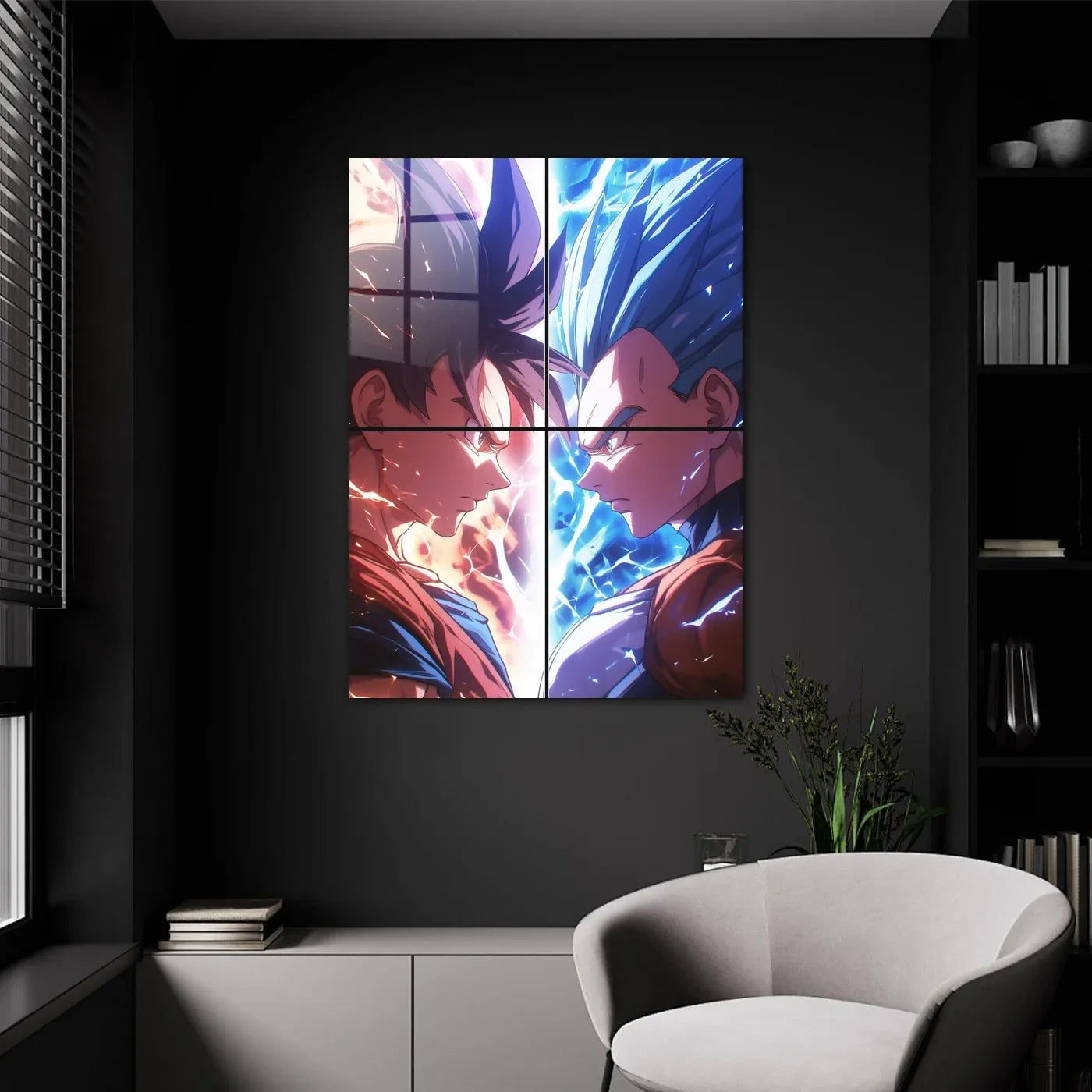 Goku Vegeta Confrontation CO13663 - Image 9