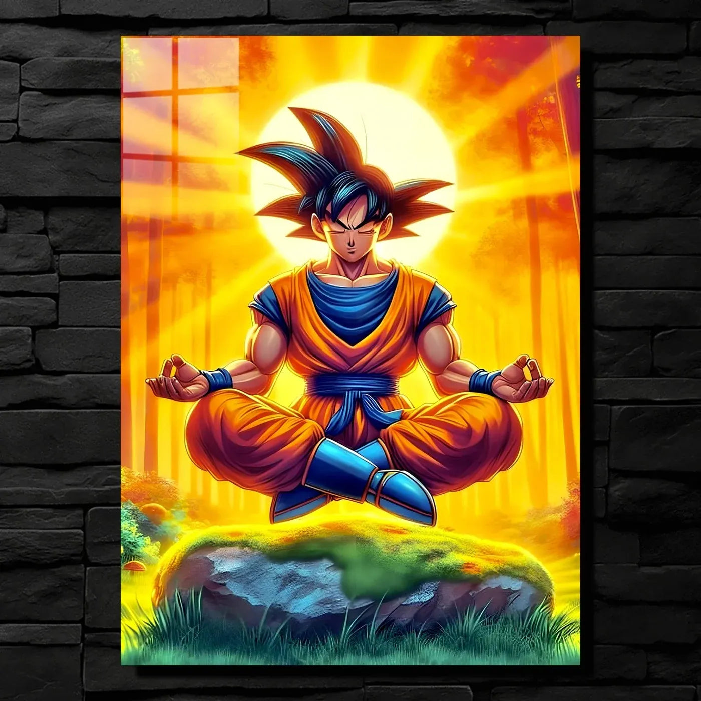 Meditating Goku Peaceful CO13470 - Image 1