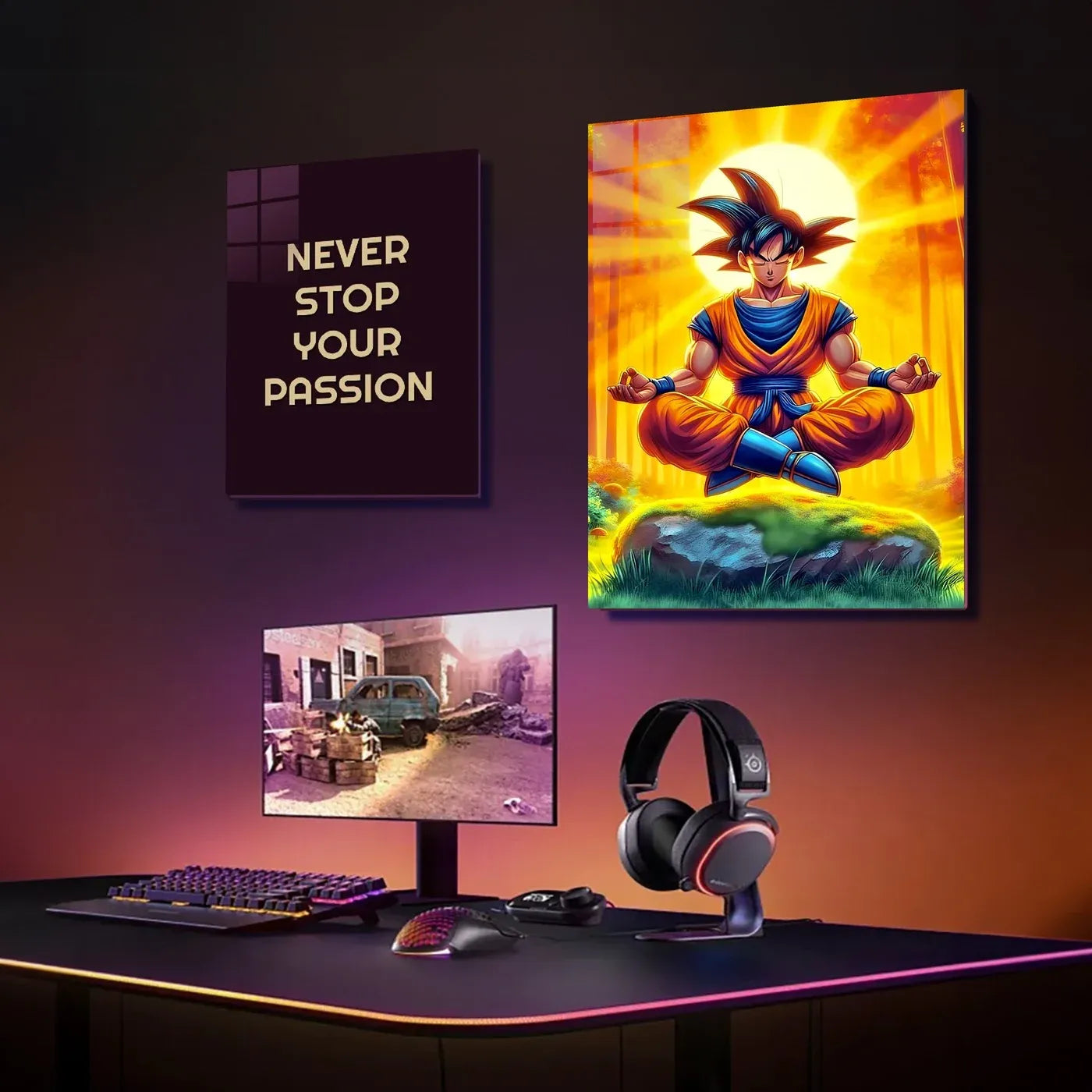 Meditating Goku Peaceful CO13470 - Image 3