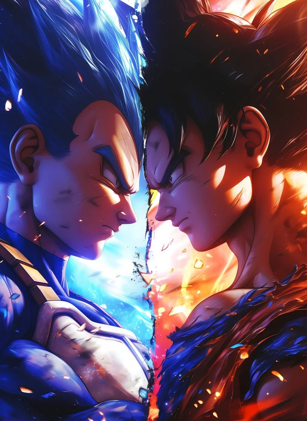 Z Vegeta Goku Confrontational CO13665 - Image 2