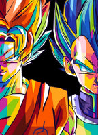 Goku Vegeta Colorful CO13412 - Image 2