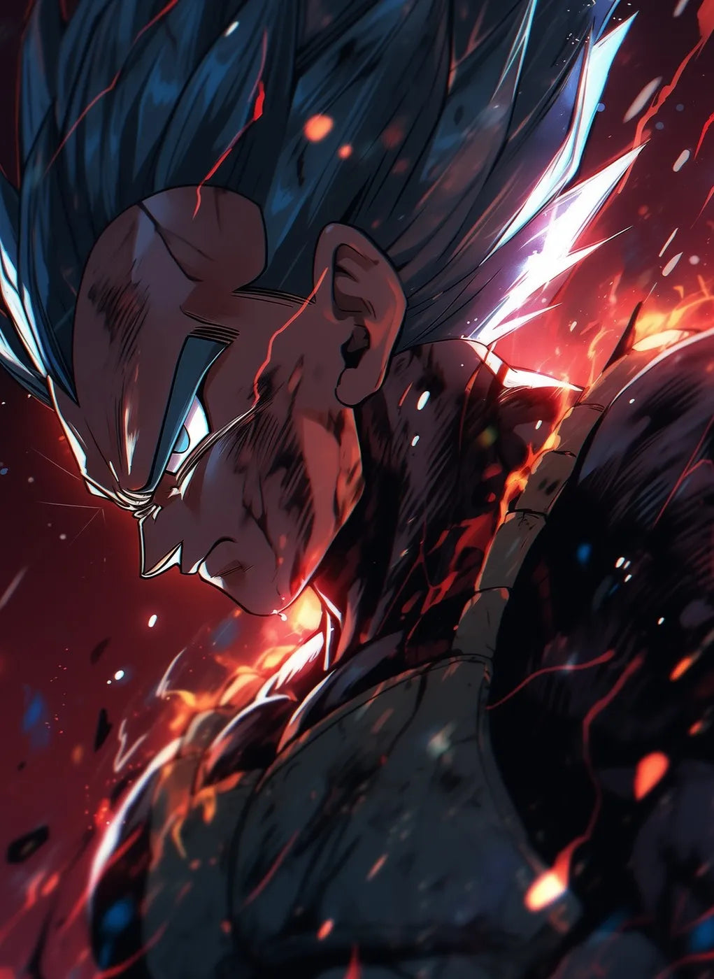 Super Vegeta Battleworn CO12138 - Image 2
