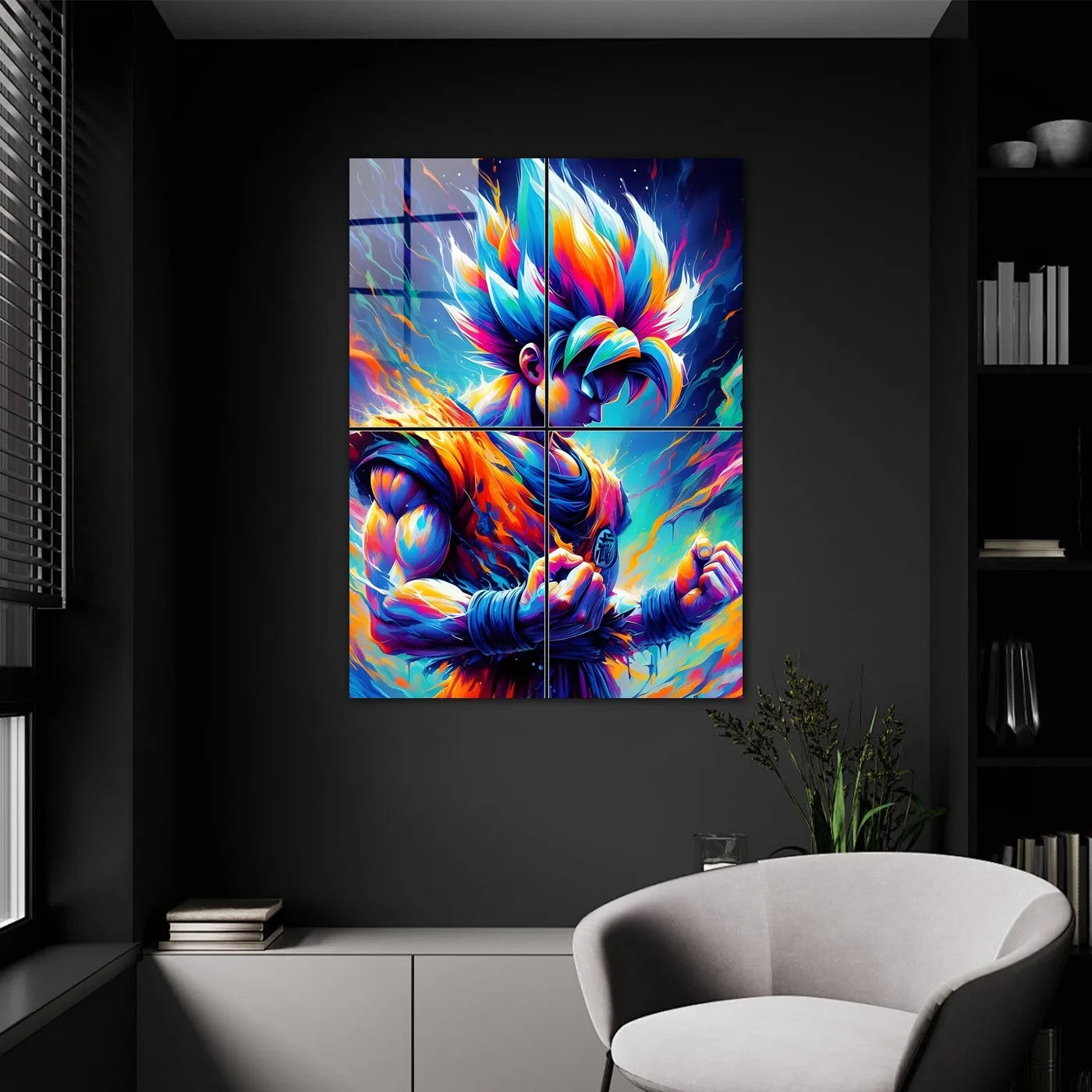 Super Saiyan Goku Psychedelic CO10498 - Image 9
