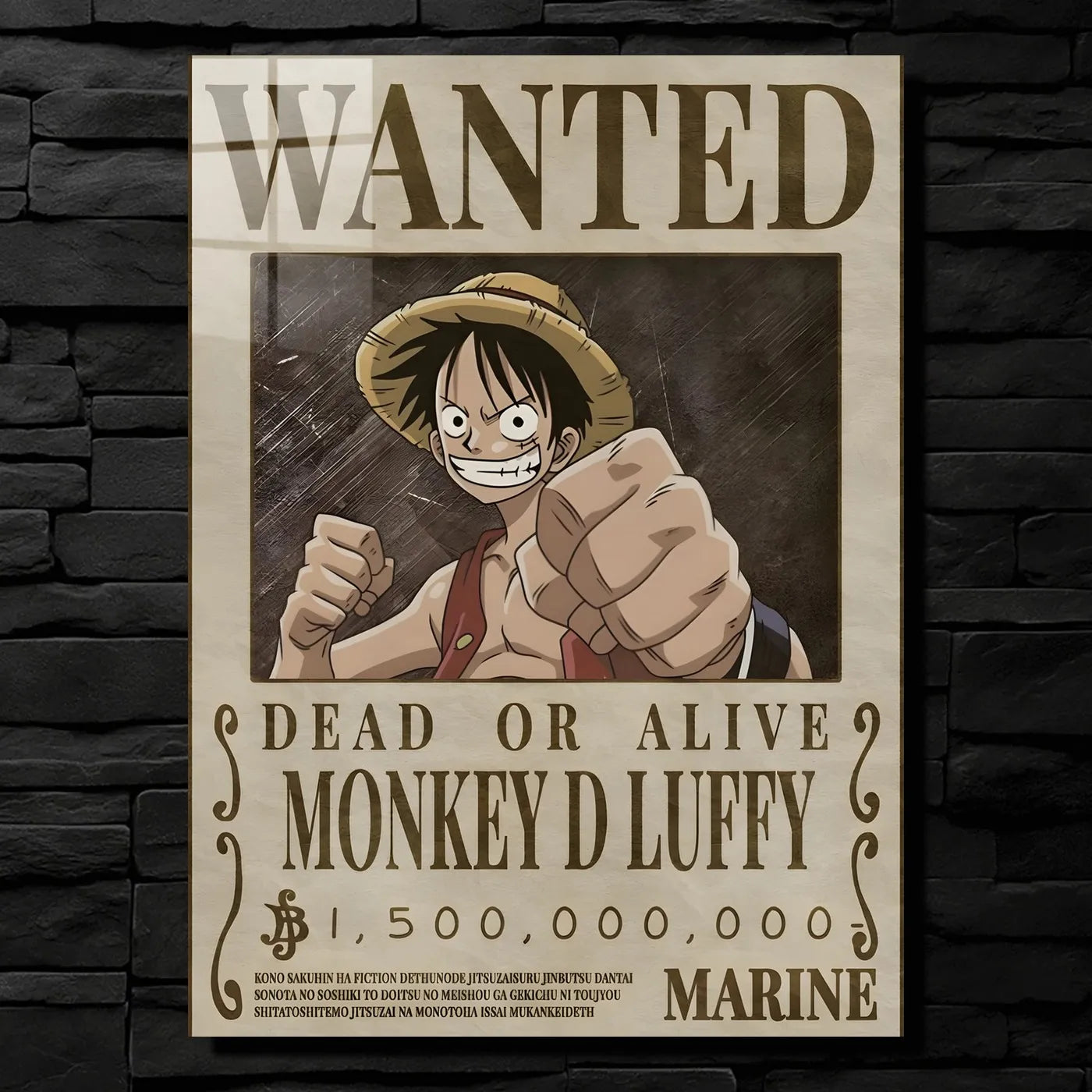 MonkeyDLuffy WantedPoster CO10147 - Image 1