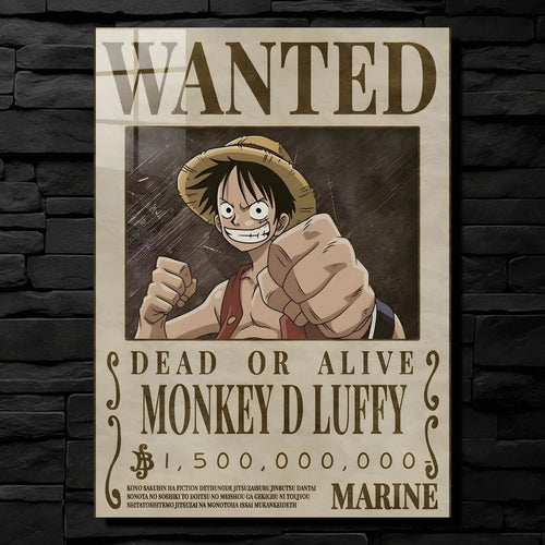 MonkeyDLuffy WantedPoster CO10147 - Image 1