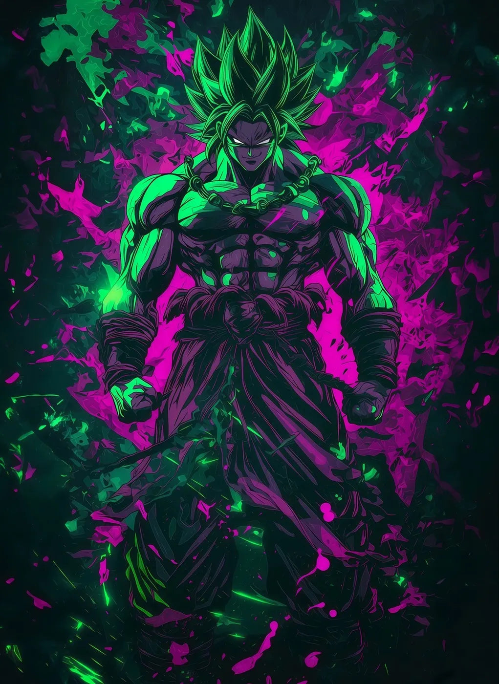Neon Broly Powerful CO10196 - Image 2