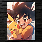 Goku Pikachu Happy CO13654 - Image 1