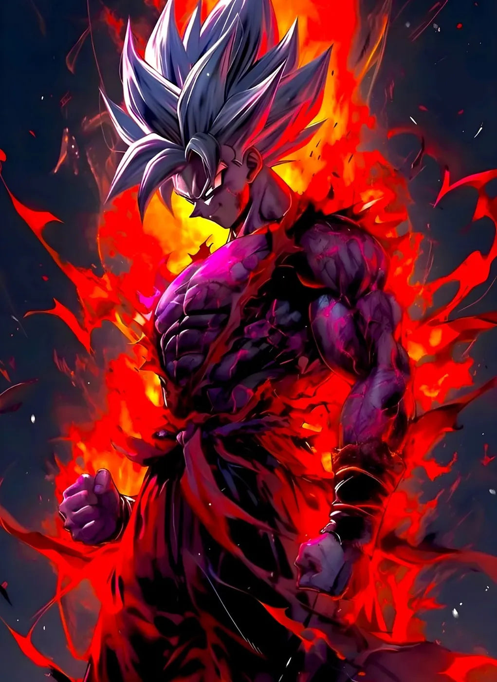 UltraInstinct Goku Fiery CO13633 - Image 2