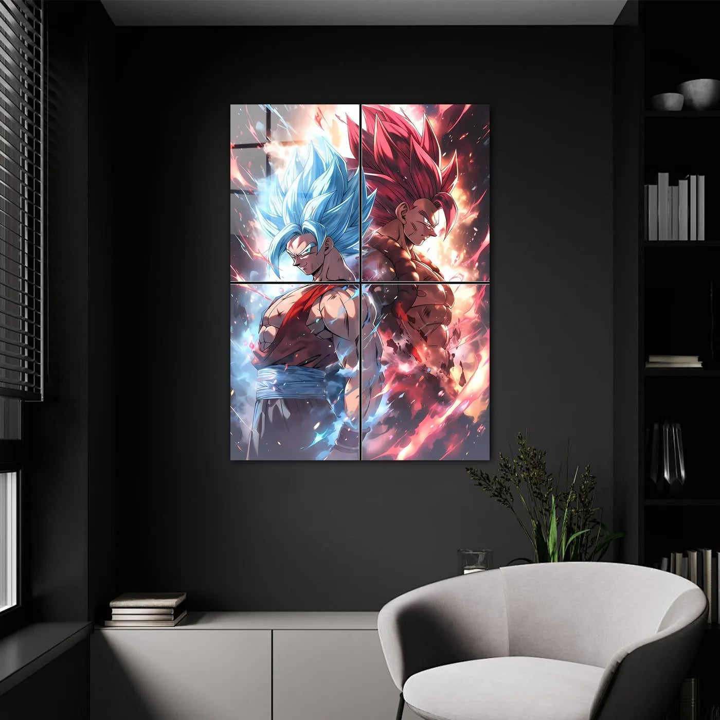 Goku SuperSaiyanBlueAndRed CO13592 - Image 9