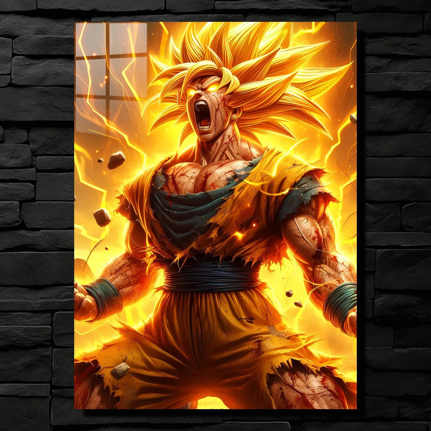 SuperSaiyanGoku ScreamingIntensely CO13538 - Image 1