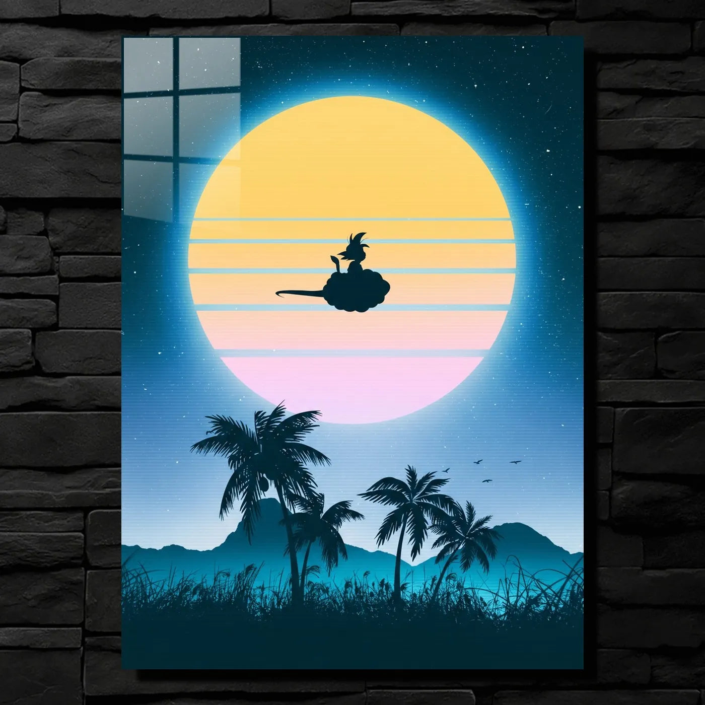 Tropical Sunset Goku Flying CO13446 - Image 1