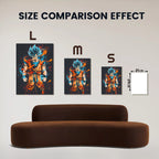 Goku SuperSaiyanBlue Abstract CO13401 - Image 10