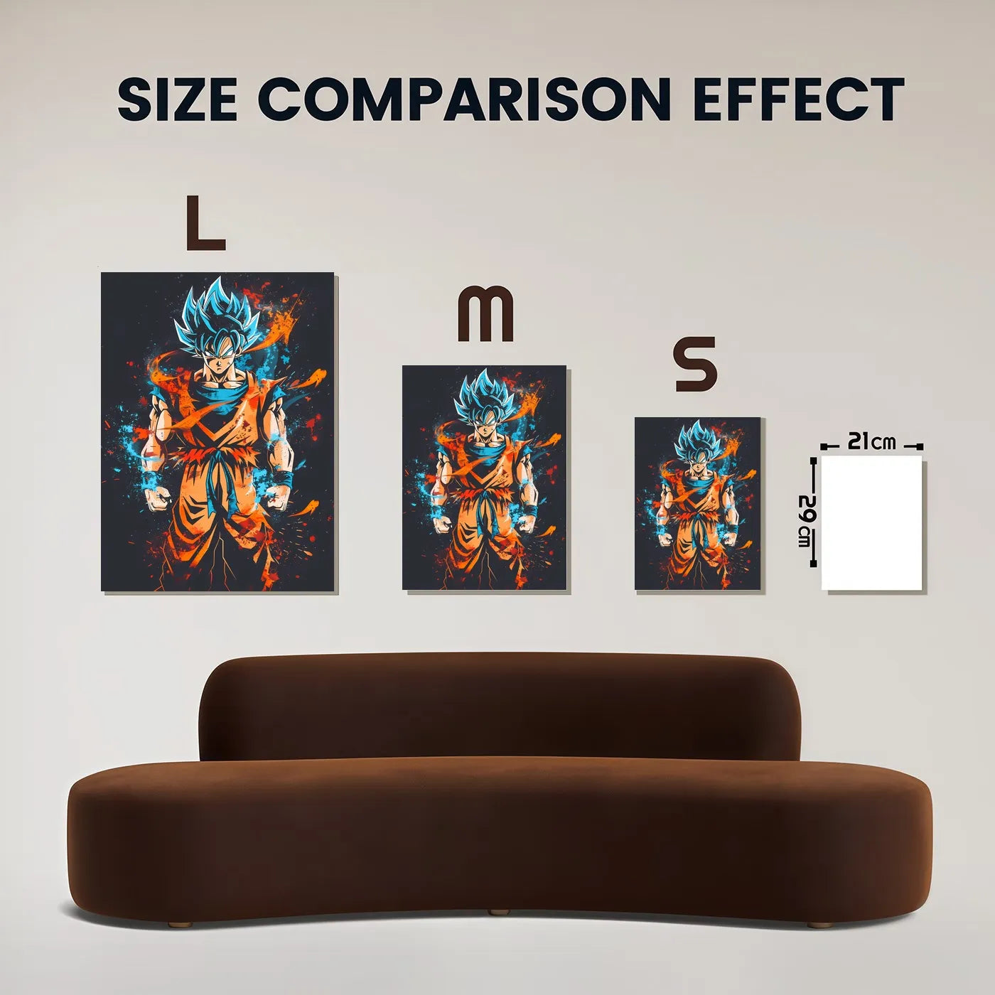 Goku SuperSaiyanBlue Abstract CO13401 - Image 10