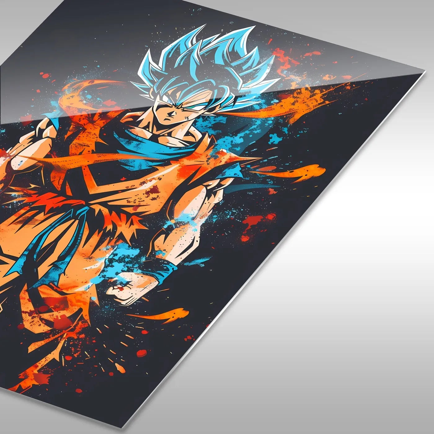 Goku SuperSaiyanBlue Abstract CO13401 - Image 11
