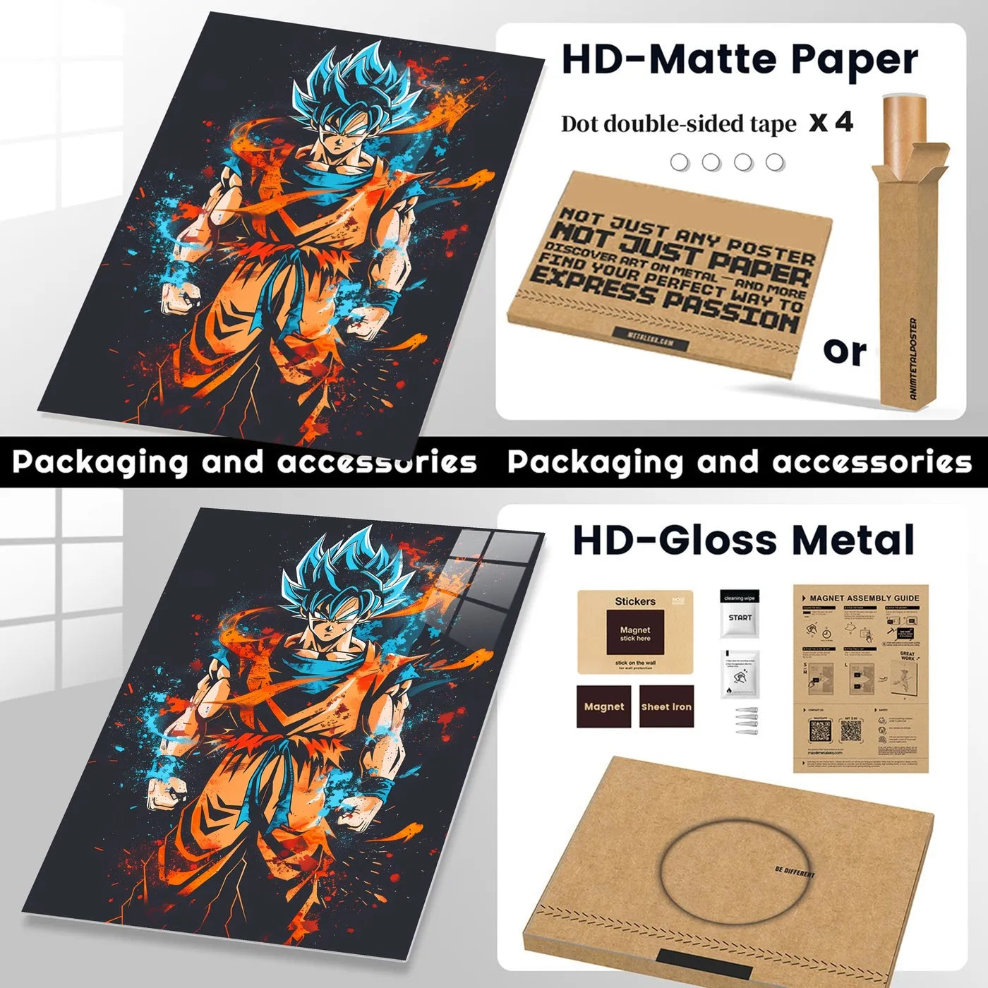 Goku SuperSaiyanBlue Abstract CO13401 - Image 12