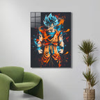 Goku SuperSaiyanBlue Abstract CO13401 - Image 5