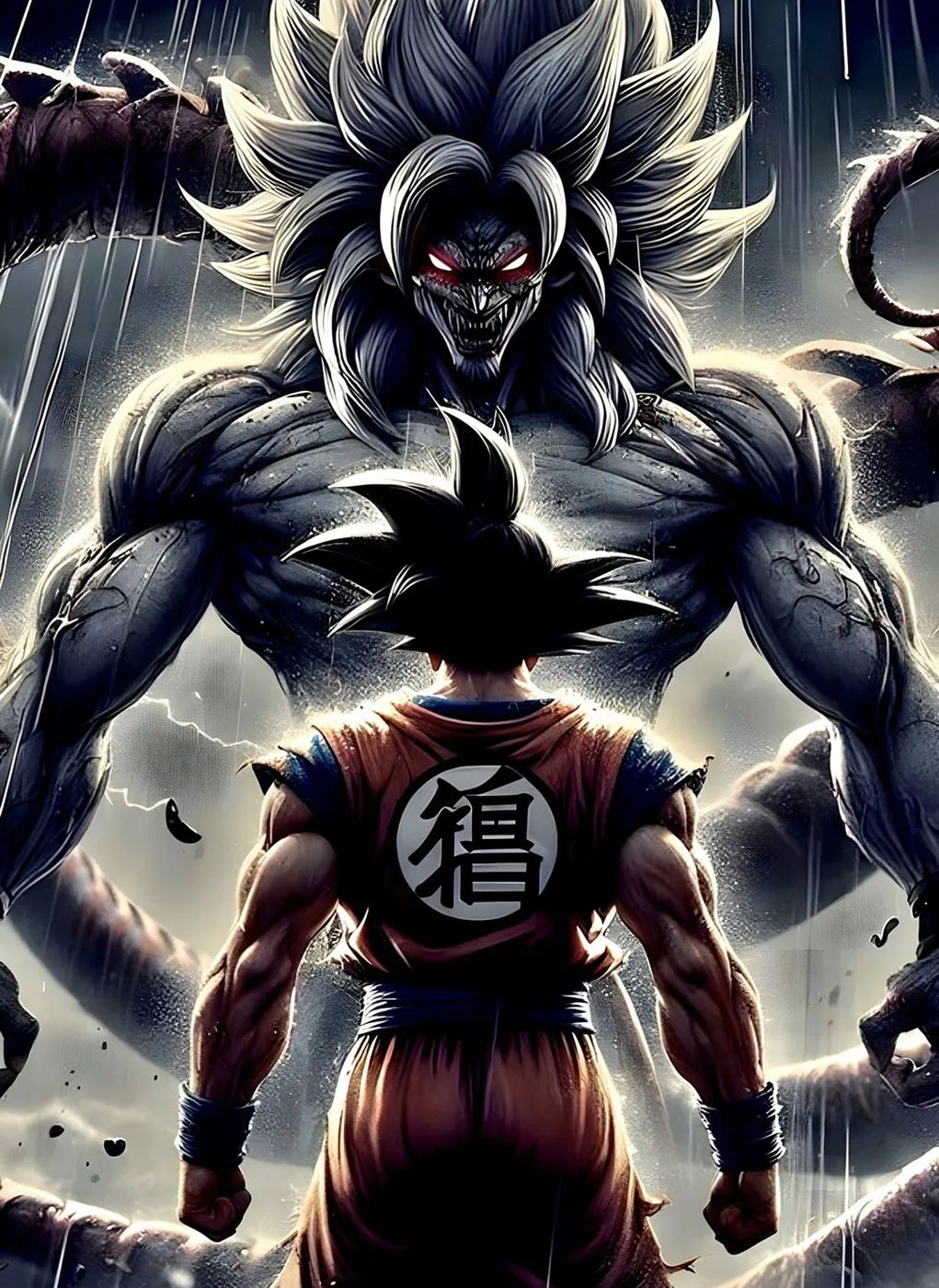 Goku SuperSaiyan4 Confrontation CO13384 - Image 2