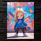 Skater Android18 Chibi CO10784 - Image 1