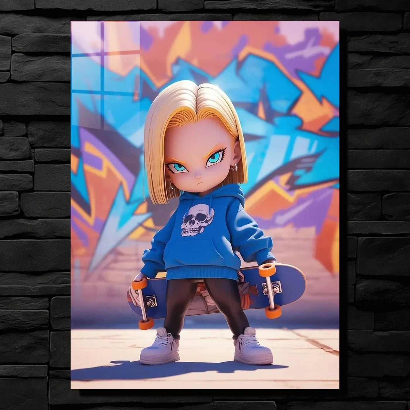 Skater Android18 Chibi CO10784 - Image 1