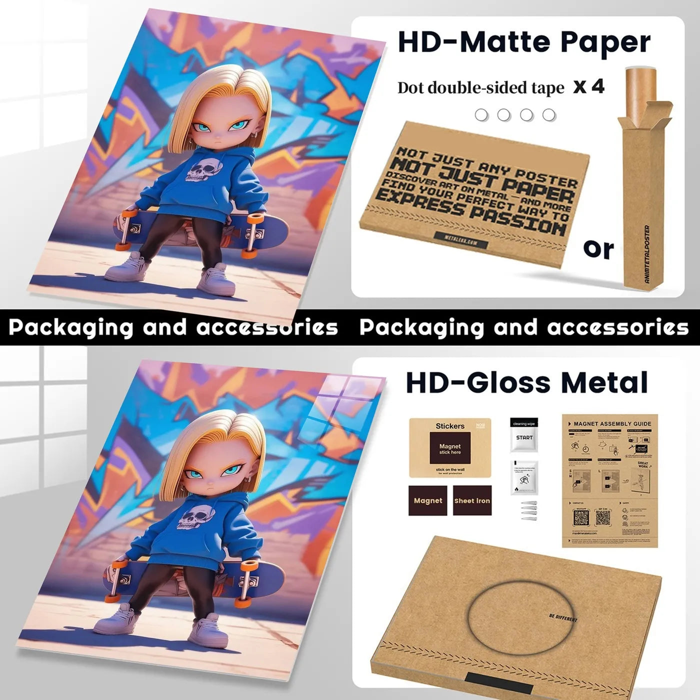 Skater Android18 Chibi CO10784 - Image 12