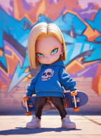 Skater Android18 Chibi CO10784 - Image 2
