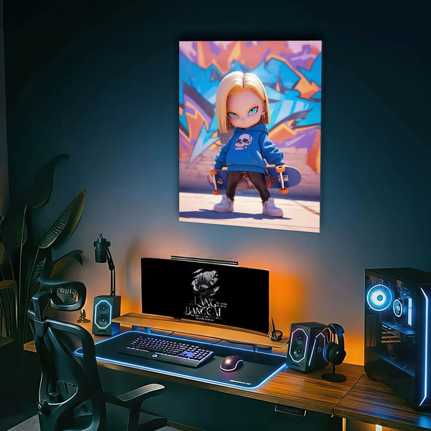 Skater Android18 Chibi CO10784 - Image 4