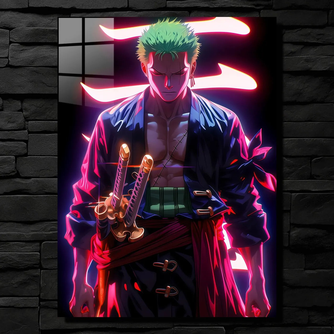 RoronoaZoro Neon CO10235 - Image 1