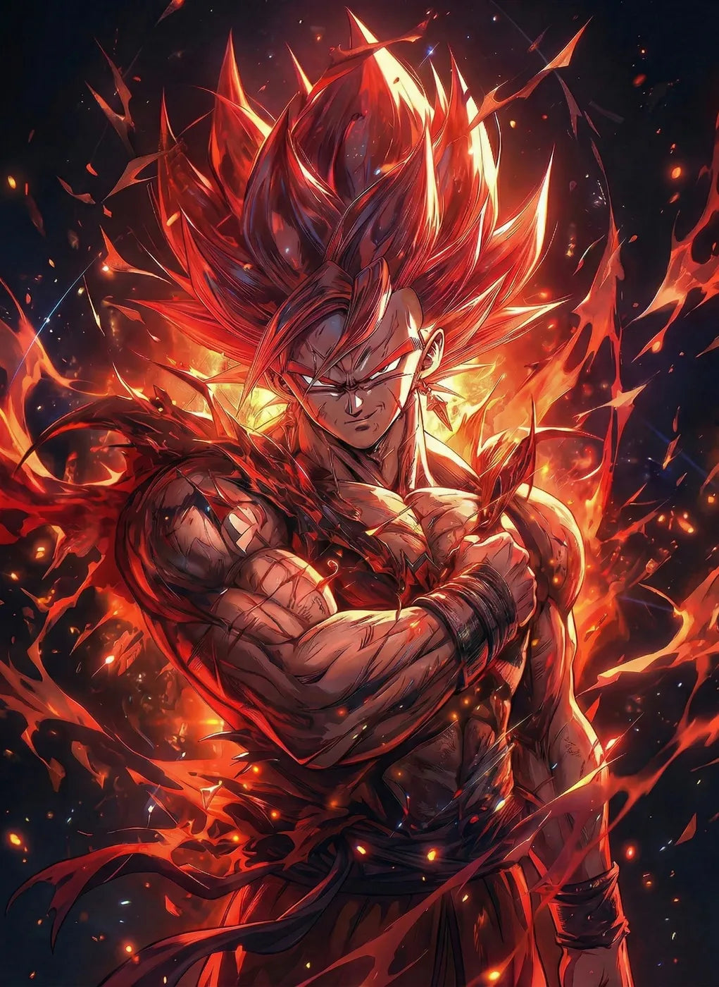 Goku Fiery Warrior CO18374 - Image 2