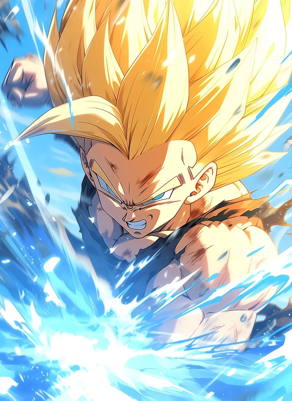 Z Goku SuperSaiyanPunch CO17651 - Image 2