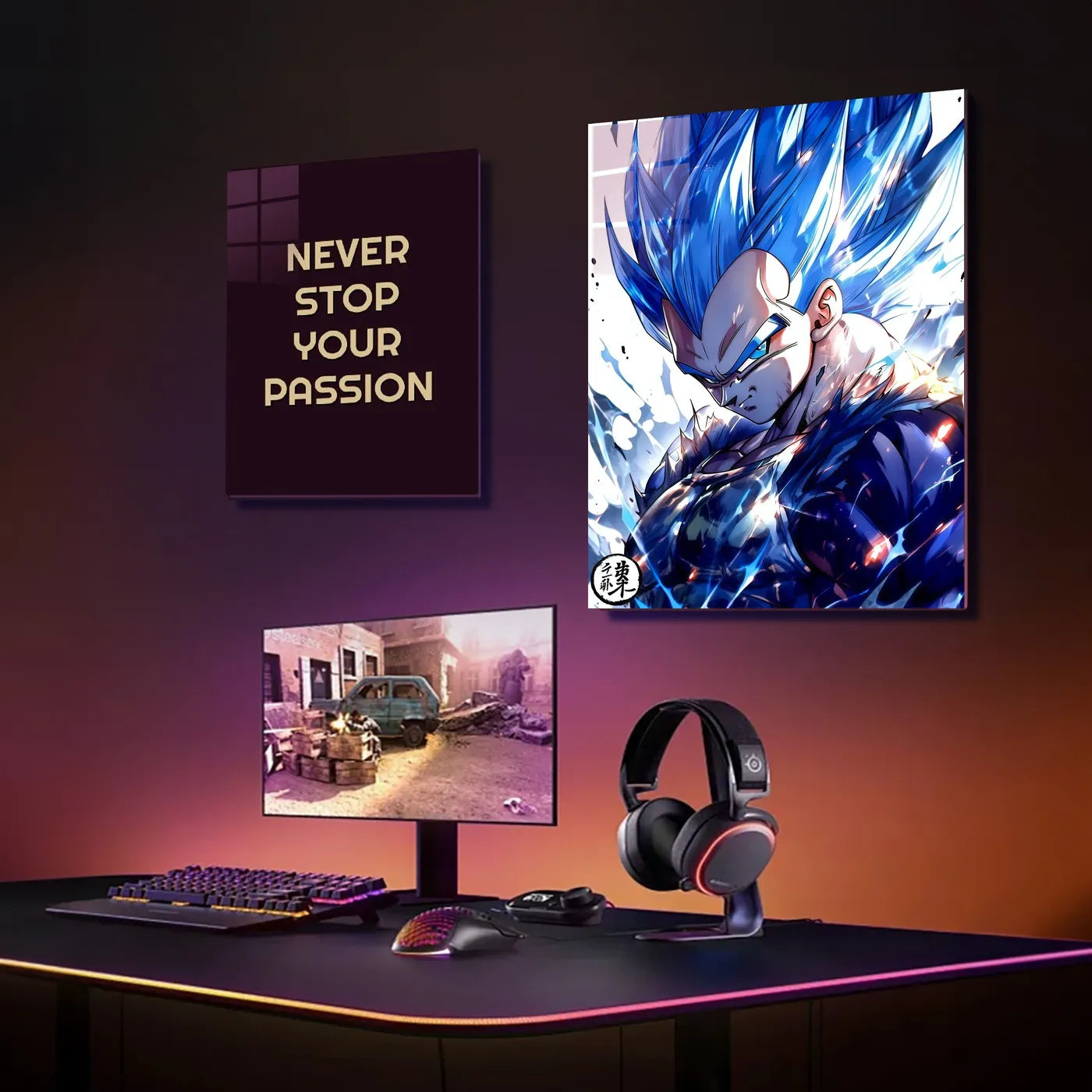Super Vegeta BlueAura CO17570 - Image 3