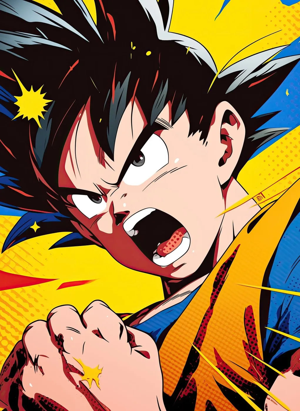 Z Goku Screaming CO17365 - Image 2