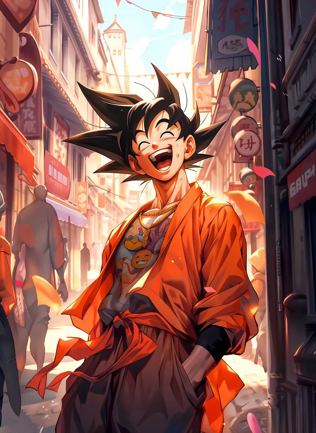 Street Goku Happy CO13991 - Image 2