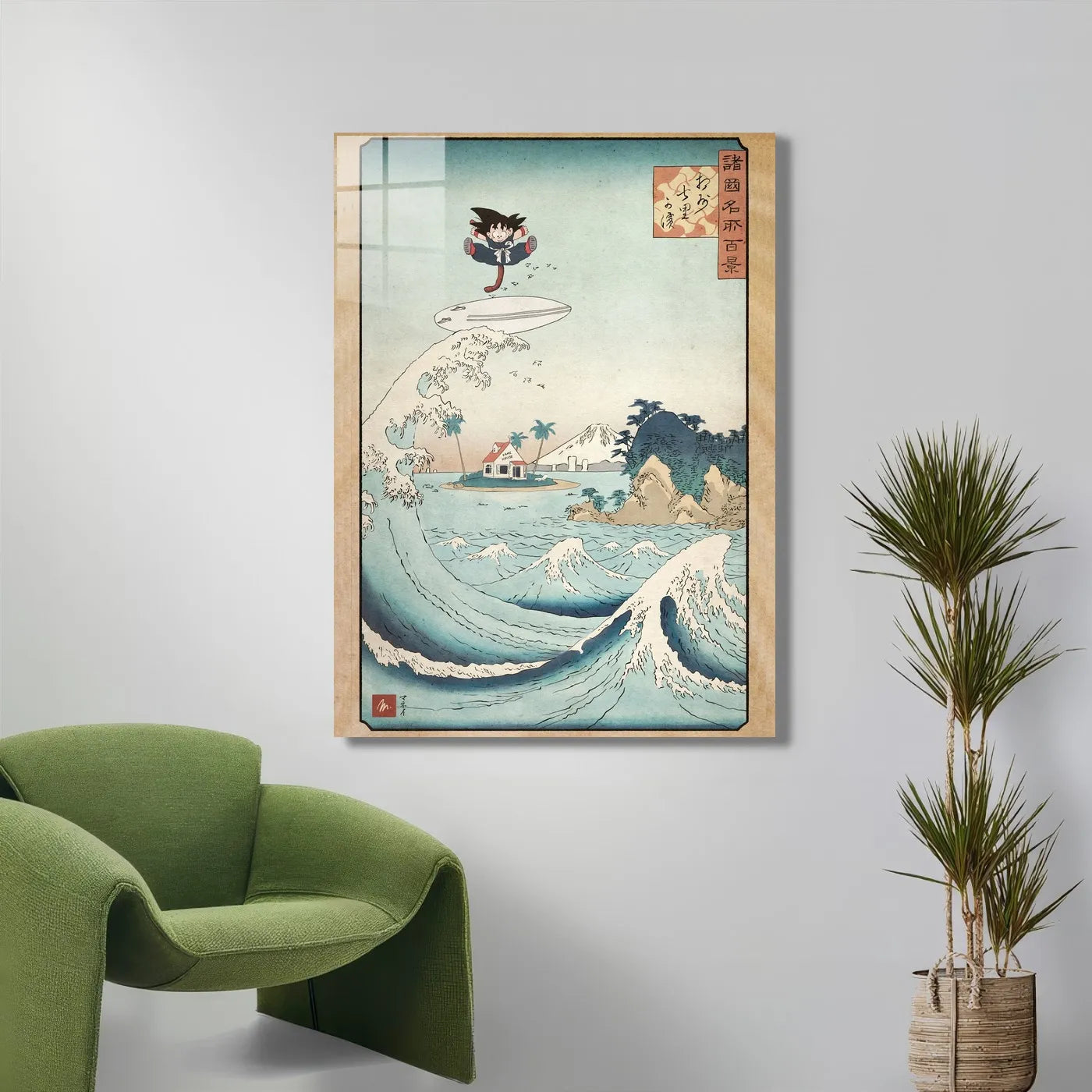 The Great Wave off Kanagawa Goku Surfing CO13798 - Image 5
