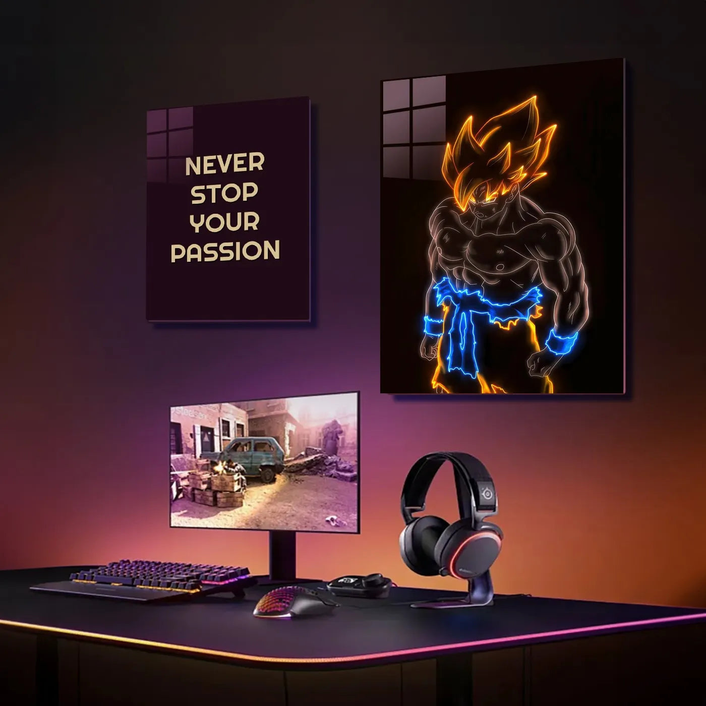 Neon Goku Glowing CO13674 - Image 3