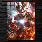 Synth Anime Goku Iron Man Armored CO13661 - Image 1