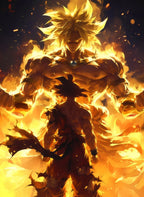 Broly Goku Fiery CO13648 - Image 2