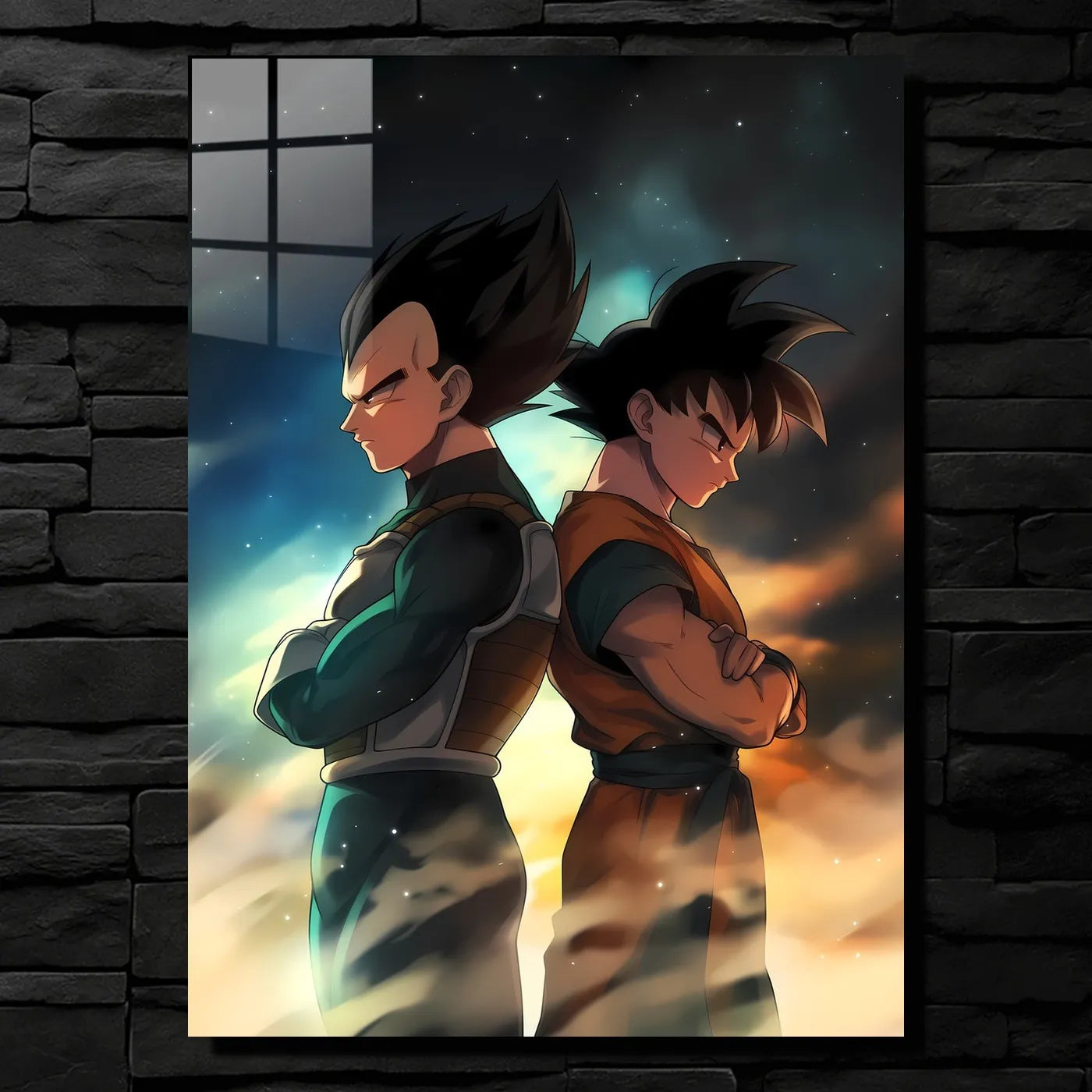 Z Vegeta Goku BackToBack CO13644 - Image 1