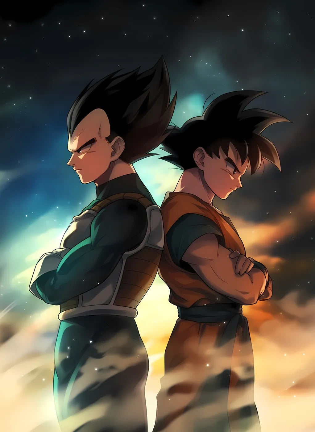 Z Vegeta Goku BackToBack CO13644 - Image 2