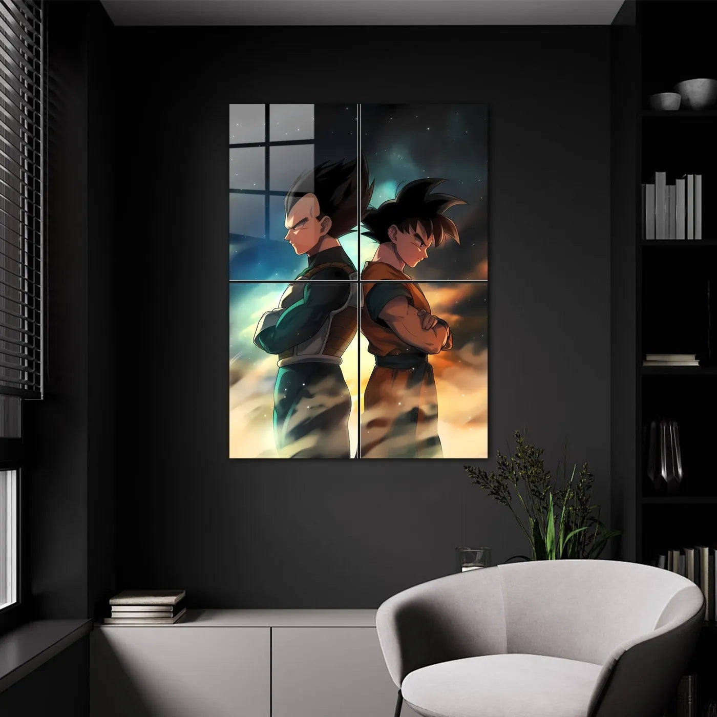Z Vegeta Goku BackToBack CO13644 - Image 9