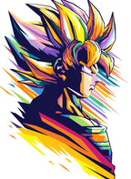 PopArt Goku Colorful CO13642 - Image 2