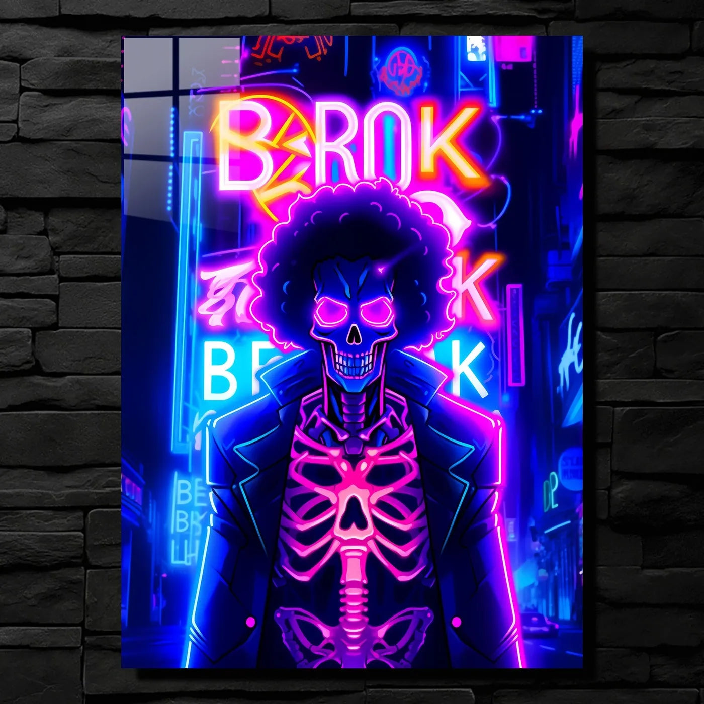 NeonSkeleton Brook Cyberpunk CO10197 - Image 1