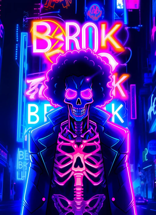 NeonSkeleton Brook Cyberpunk CO10197 - Image 2