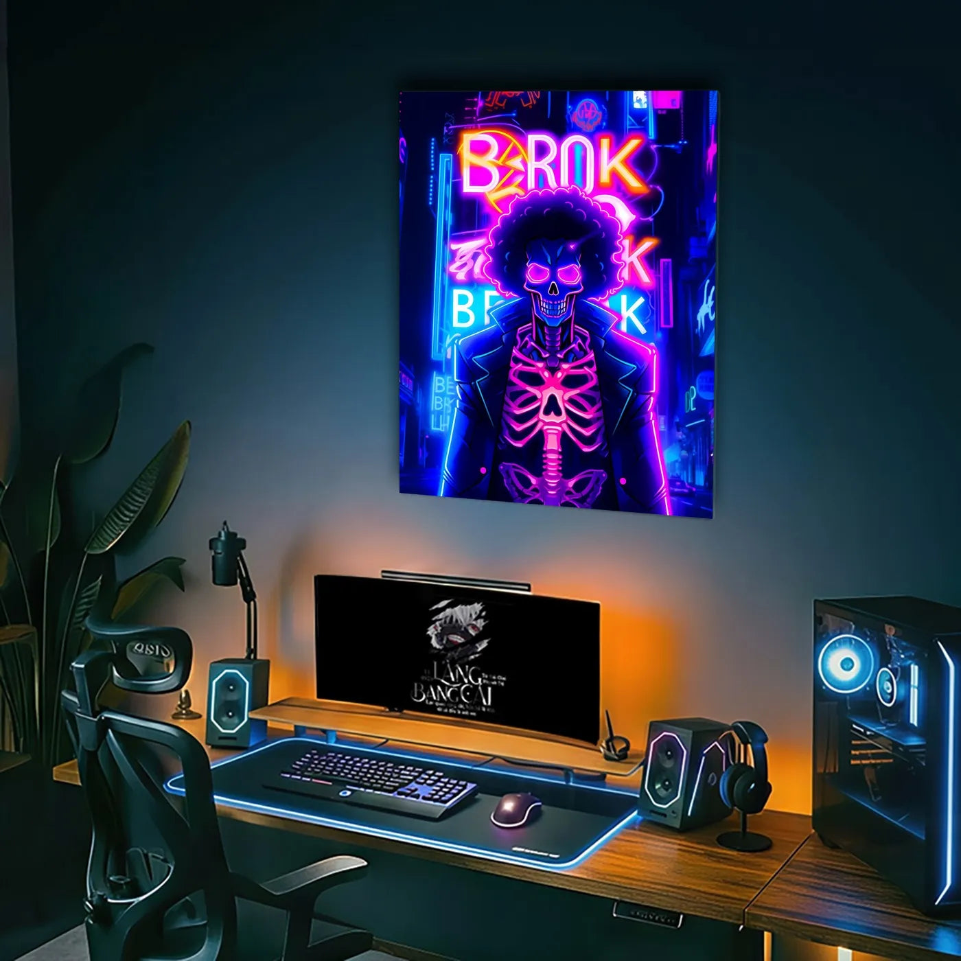 NeonSkeleton Brook Cyberpunk CO10197 - Image 4